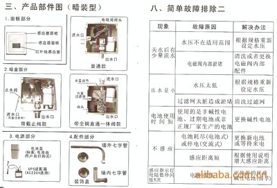朝陽大便沖洗閥與感應設備供應 五林萬家（北京）機電設備，優質便器配件報價與實物圖